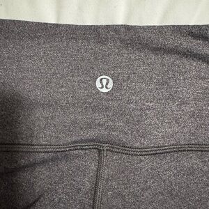 Lululemon Gray crop Leggings